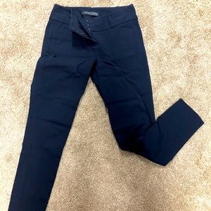 Navy stretch dress pants